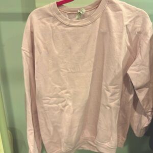 Light pink crew neck